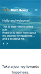 Mobile Screenshot of matthenry.us